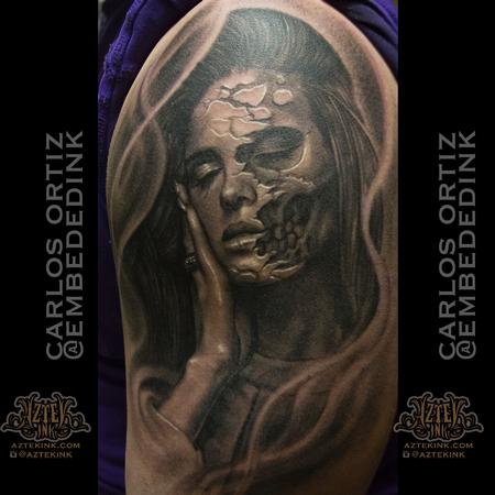 tattoos/ - Lana Del Rey skull  - 132437